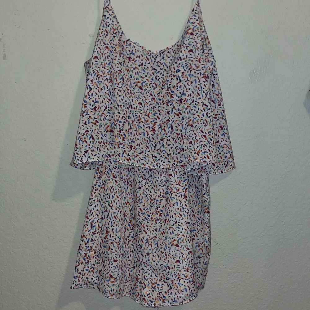 bcbgeneration colorful romper